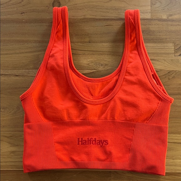 Halfdays Marie Top Sports Bra Spritz Size S EUC - Picture 3 of 5
